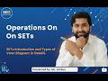 Operations On SETs || Venn Diagram in Details || Direct Test STHP NTHP & Foundation || Mr. Ali Bux