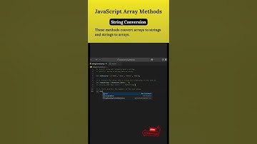 How to Use join() and split() in JavaScript #javascript #coding #programming #array #webdev #shorts