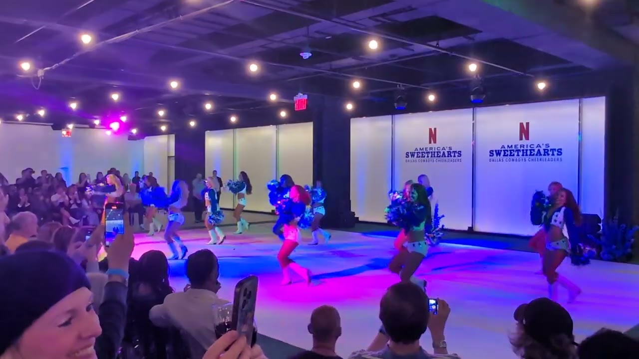 Dallas Cowboys Cheerleaders tonight in NYC.