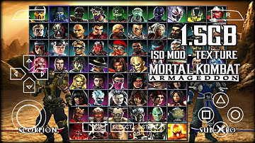 MORTAL KOMBAT ARMAGEDDON PPSSPP Android Offline Mod Mortal Kombat Unchained | Gameplay