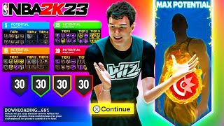 BEST SHARPSHOOTER BUILD IN NBA 2K23! "3 & D TWO GUARD" WILL BREAK THE GAME!
