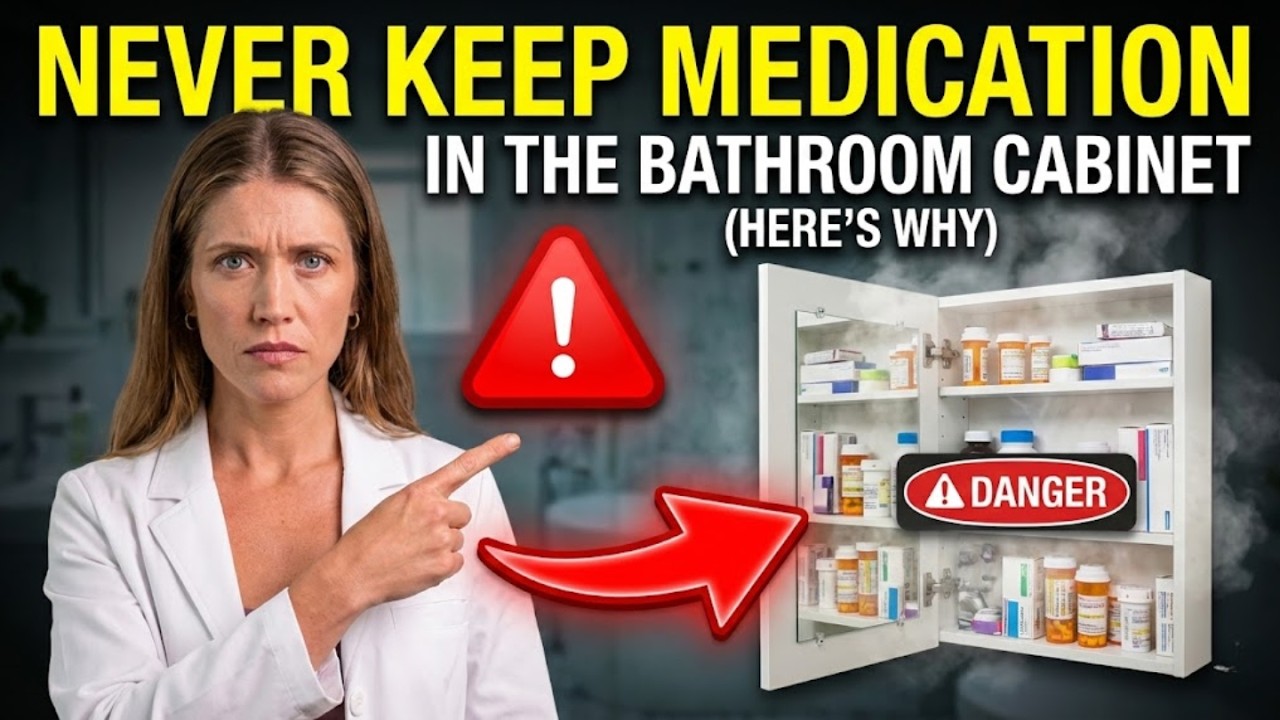 Never Keep Your Medication in the Bathroom Cabinet (Here’s Why)