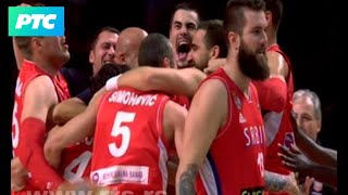 Srbija - Francuska, poslednji minut meča