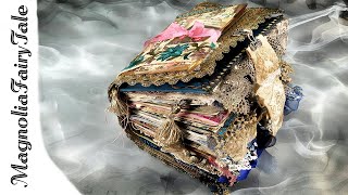 Junk Journal Diary of a Lady:  vintage, noble and a bit aristocratic - Flip Through (SOLD🙏)