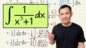 Integral of 1/(x^3+1) via partial fraction decomposition