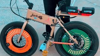 JackRabbit eBikes modified for speed.