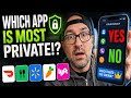 Which App Is Most Private!? Doordash vs. Uber Eats vs. Spark vs. Instacart vs. Lyft