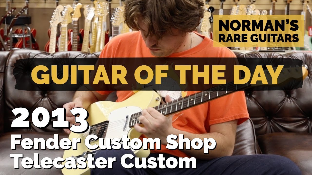 Guitar of the Day: 2013 Fender Custom Shop Telecaster Custom | Norman's Rare Guitars