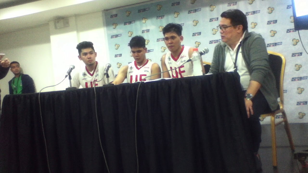 UAAP Season 80 Post-Match Press Conference: UE vs NU (October 14, 2017)