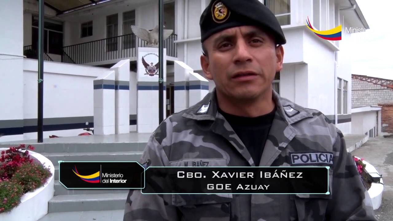 En Alausí, aspirantes a policías reciben capacitación del GOE