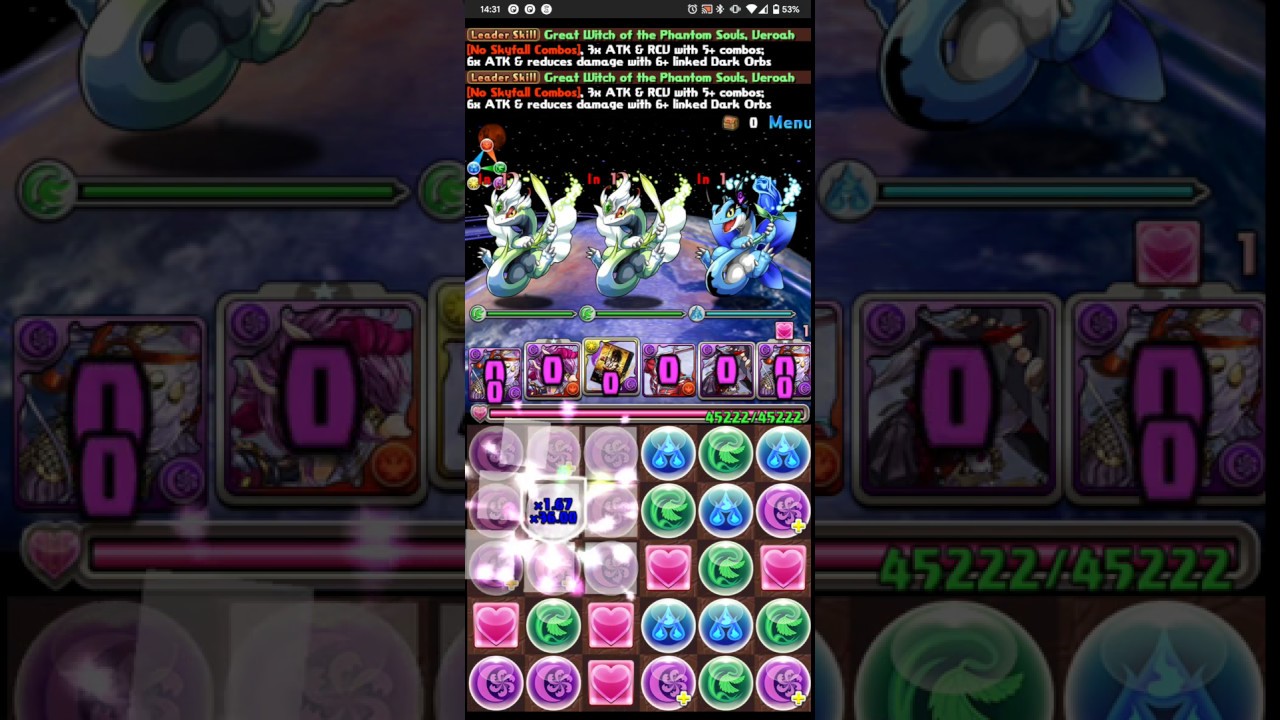 Void Damage Piercer (VDP) Example for Puzzles and Dragons 
