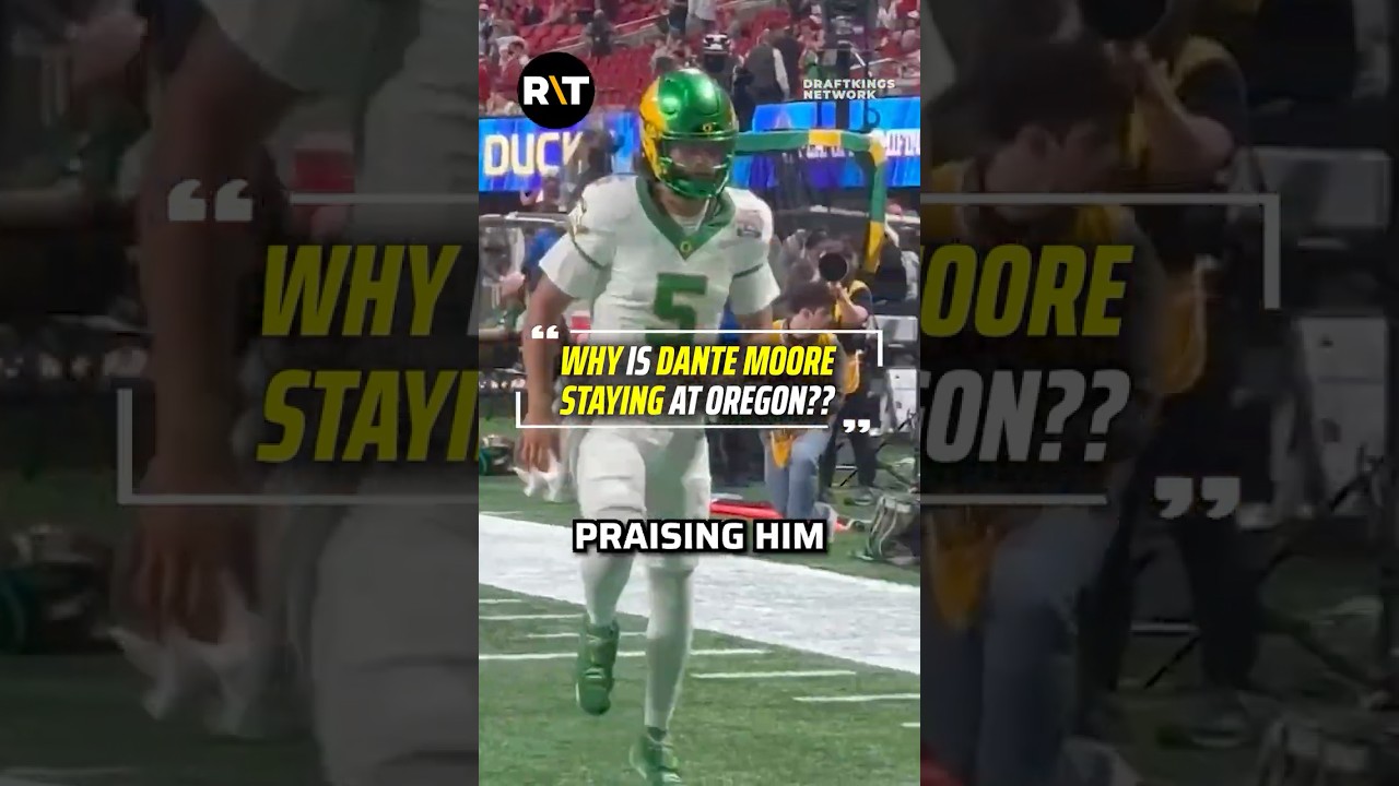 Dante Moore staying at Oregon makes NO SENSE #nfl #oregon Dante Moore staying at Oregon makes NO SENSE #nfl #oregon