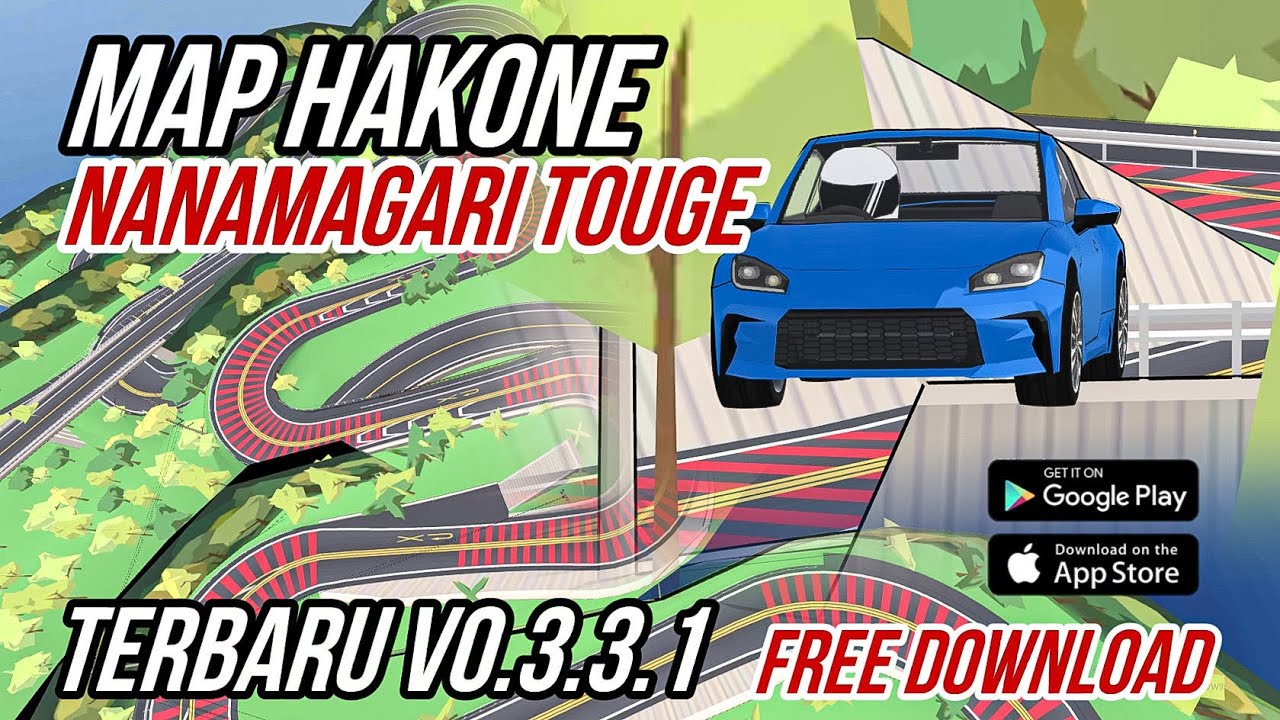 NEW MAP HAKONE NANAMAGARI TOUGE+JAMPING KEREN PARAH😱FR LEGENDS V0.3.3.1 ...