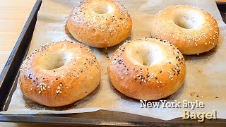 Bread Machine NEW YORK STYLE BAGELS | Bread Machine Bagel Recipe | Easy and Soft Homemade Bagel