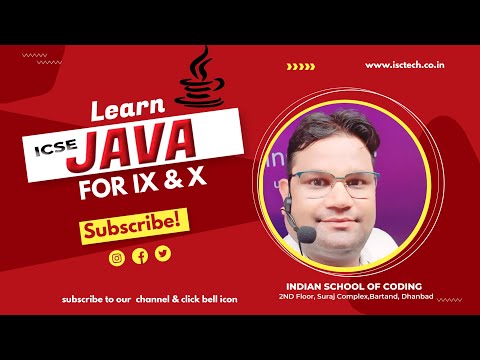 Creating Menu Based Program (For ICSE IX and X) using Java