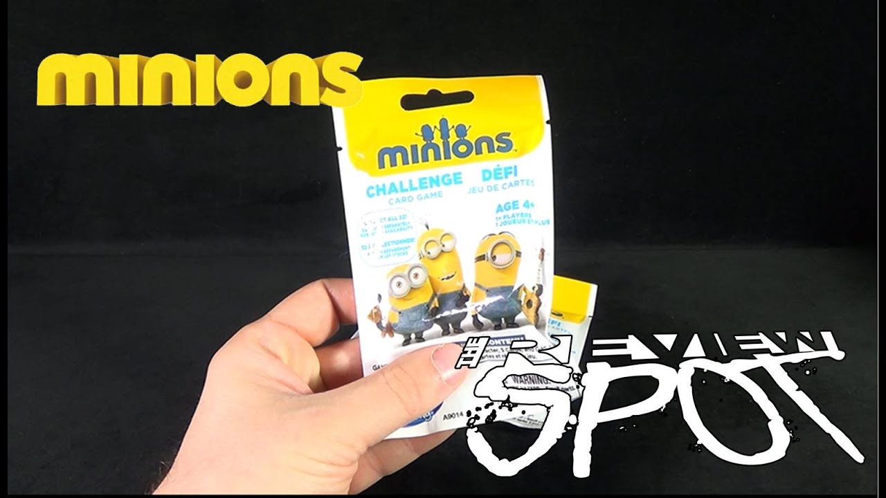 Collectible Spot - Hasbro Minions Challenge Card Game Blind Bag Figures OPENING!