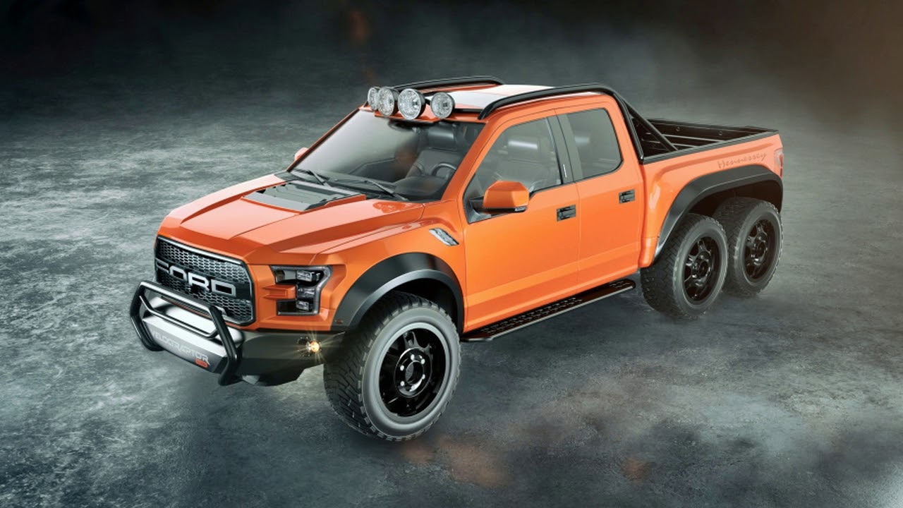 Ford raptor 6х6