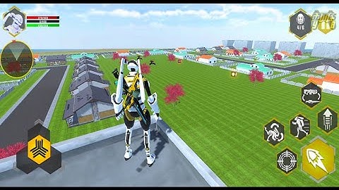 Real Bunny Robot Transforming Battle City #Part2 - Android Gameplay 1080p60