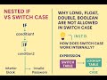 Nested If vs Switch Case: Internal Working, Restrictions, and Lookup Table Mechanism Part 11