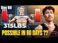 315LBS Bench Press in 60 Days ?! Pro Powerlifter Reacts (program mistakes)