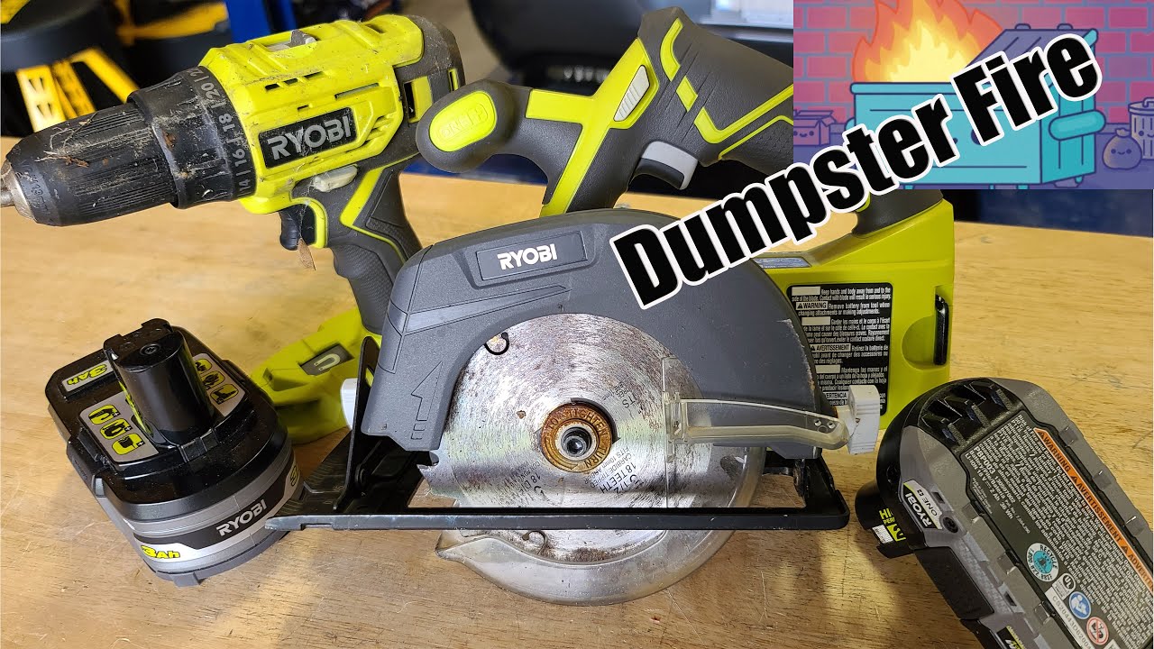 What Is Going On With Ryobi Brushless And HP Tools? Complete Dumpster Fire!  - YouTube