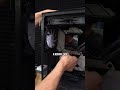 Vertically mounting the RTX 3080 with Phanteks Gen4 riser cable! #shorts