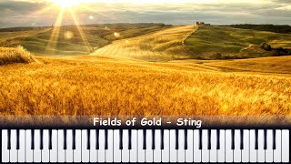 Fields of Gold - Sting \ аранжировка для фортепиано