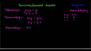 Boolean Algebra   basic properties