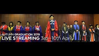 UWC 2019 Graduation: 05th April (S06 - 14.30)