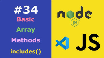 JavaScript for Beginners #34 includes() Method for Arrays