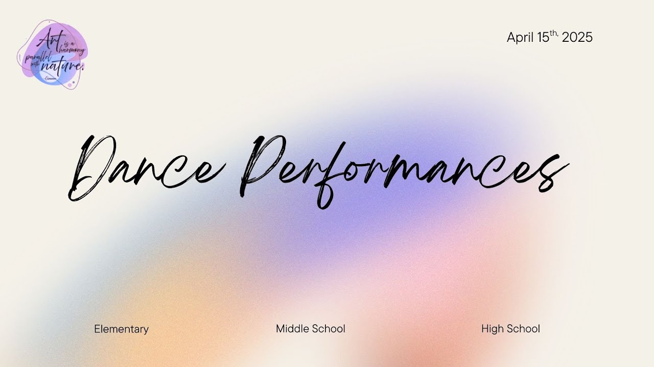 SJA Jeju, Festival of the Arts, April 2025, MS/HS Dance Performance