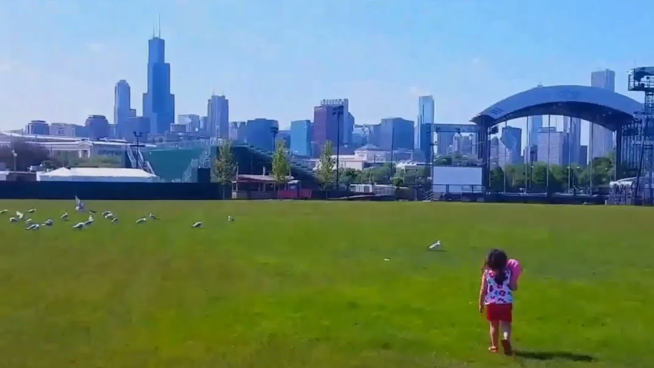 Chicago Family Day Pinstripes Bowling Downtown and Northerly Island