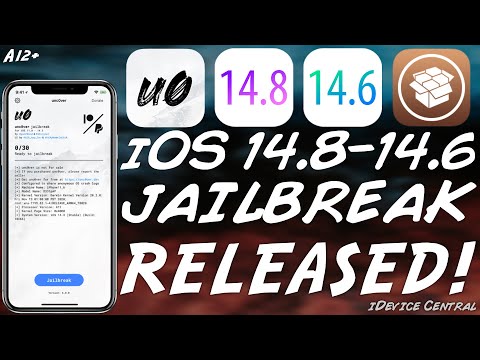 Unc0ver JAILBREAK RELEASED For iOS 14.8, iOS 14.7, iOS 14.7.1, and iOS 14.6 (A12-A13) With Cydia!