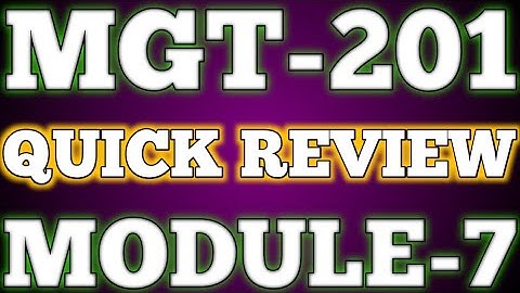 MGT-201 | Risk & Return | Module # 7 | Quick Review | MCQs, Short, Long Questions