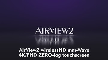 AirView2 wireless Samsung DeX & PC screen wireless touchable come true. No lag, no delay!