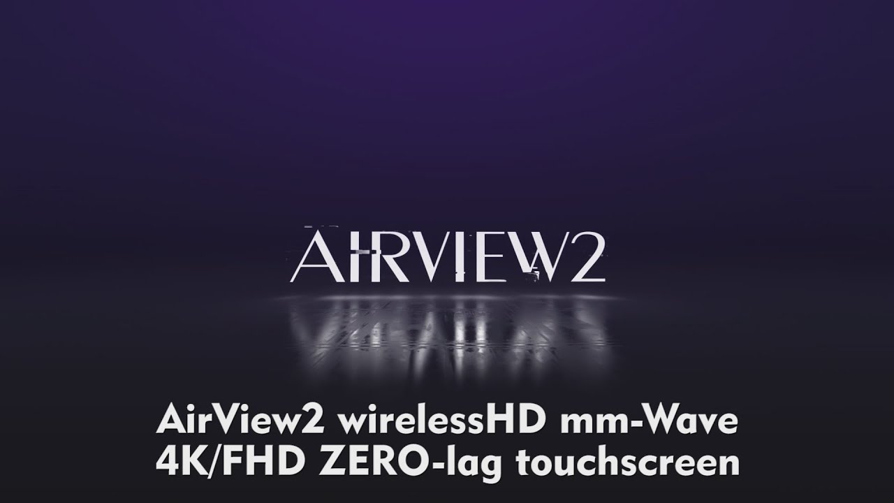 AirView2 wireless Samsung DeX & PC screen wireless touchable come true. No lag, no delay!