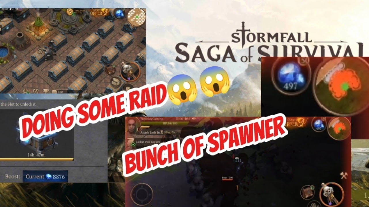 Stormfall Saga of Survival:RAIDING/BUNCH OF SPAWNER 