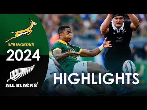 SOUTH AFRICA v NEW ZEALAND | 2024 Rugby Championship | Rd 4
