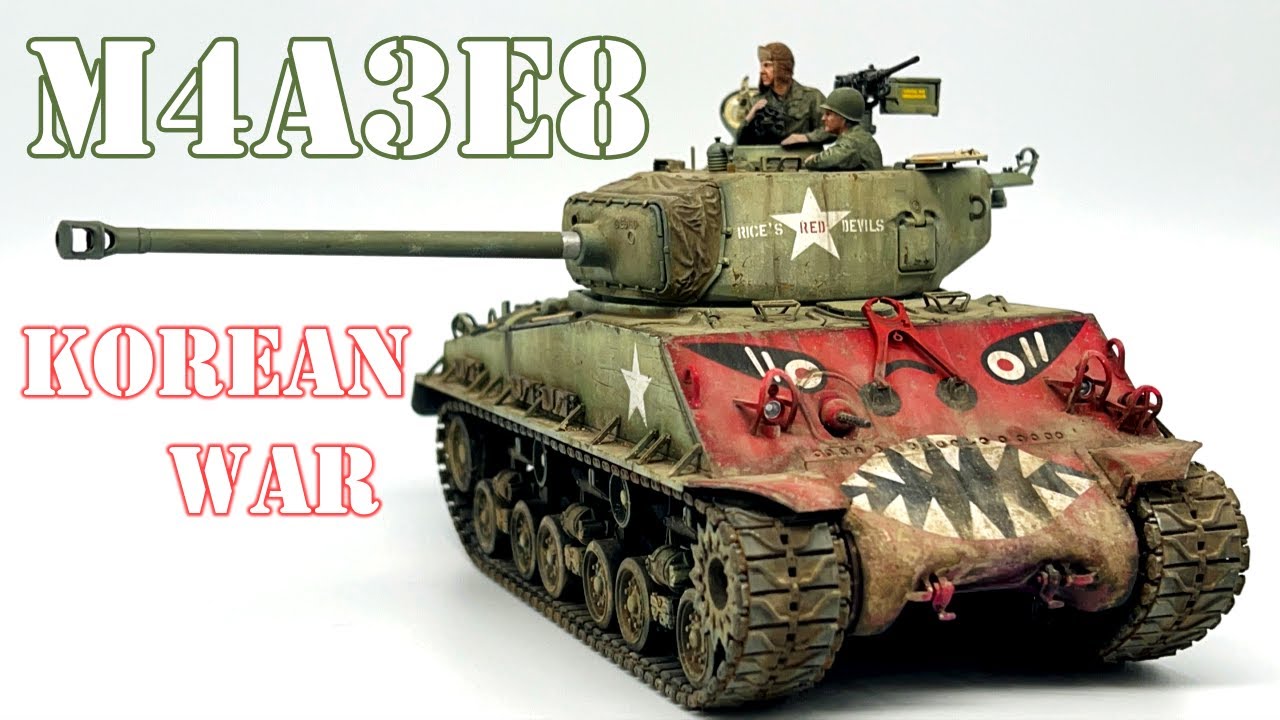 1/35 SHERMAN "EASY EIGHT" 【Rice's Red Devils】Black & White Technique 