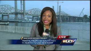 Traffic from I-65 S. to I-71 N. to use new ramp