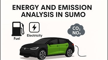 Energy and Emission Analysis in SUMO | Combustion vs Electric Vehicles Explained (Part1)