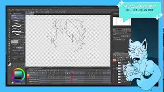 suprise Im streaming! how about we do some animating?