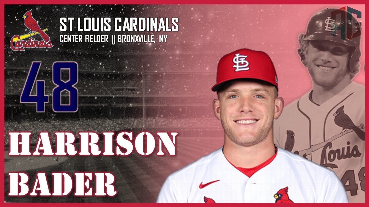 ST LOUIS CARDINALS: Harrison Bader ᴴᴰ 