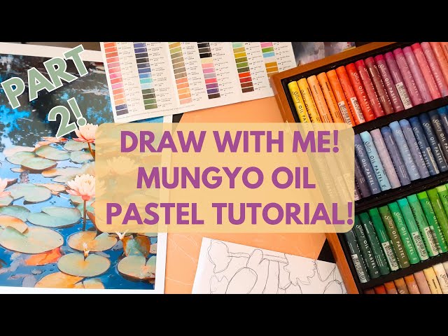 A must try painting medium, Mungyo Gallery Soft Oil Pastels