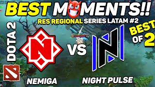 Nemiga vs Night Pulse - HIGHLIGHTS - RES Regional Series: EU #2 | Dota 2