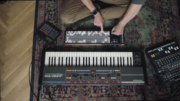 Polyend Seq with Juno-106 Boss DR-770