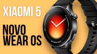 XIAOMI WATCH 5 NOVA ATUALIZAÇÃO! (Novo WEAR OS) - O Melhor TOP DE LINHA do MOMENTO?