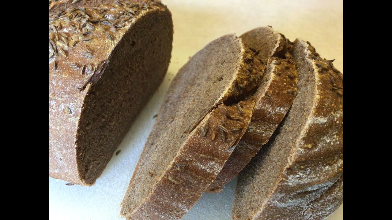 Let's Bake Pumpernickel Rye Bread YouTube