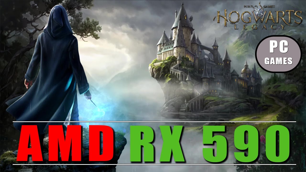 Hogwarts Legacy on AMD RX 590 + Intel i7 4770 + 16gb RAM - FPS Tested
