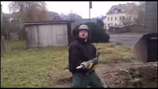 German with Jack hammer